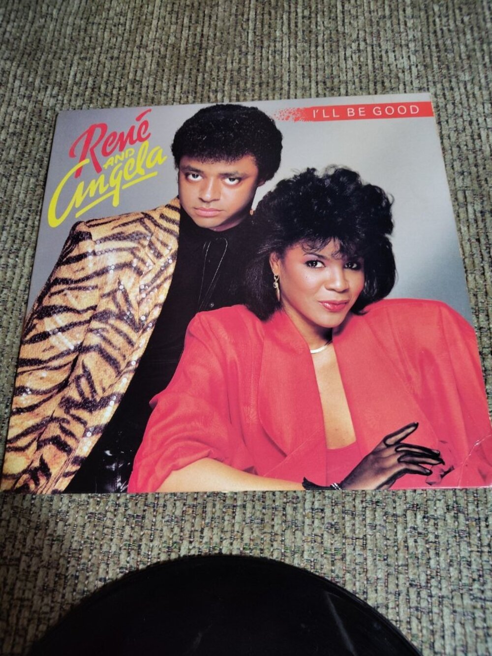 René and Angela I'll Be Good 12" Single Mercury Soul 45 RPM 884009-1-2-58506